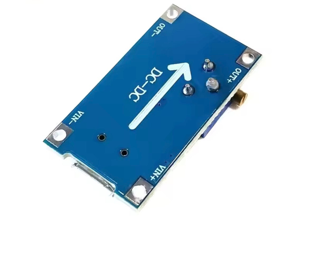 Fuente elevadora DC-DC Step up Módulo MT3608 DC-DC 2A con MICRO USB 2V-24V a 5V 9V 12V 28V