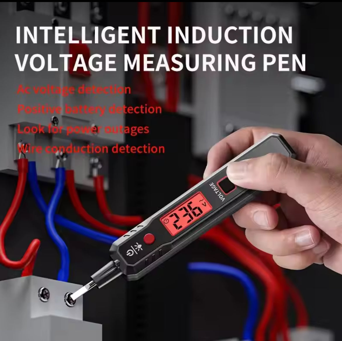 Buscador de polo AC sin contacto Kaiweets VT-500