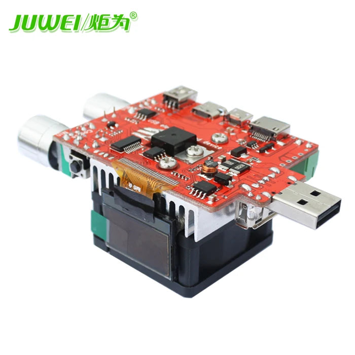 usb electronic load adjustable constant current aging resistor 35w battery voltage capacity tester qualcomm qc2.0/3.0 voltmeter
