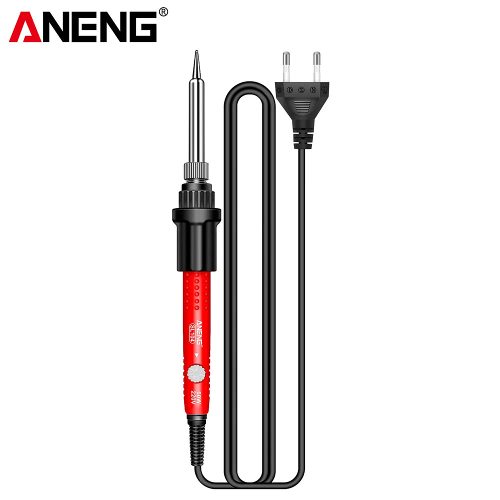 ANENG SL104/SL105 Electric Soldering Iron Professional Digital Display Adjustable Temperature Portable Kit Welding Solder Repair
