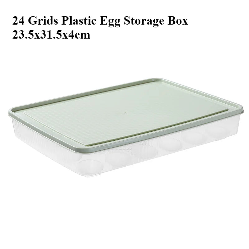 Eggs Holder for Fridge,4 Tiers Auto Rolling Fridge Egg Organizer,Space-Saving Egg Dispenser Holder,Holds 30 Eggs,Kitchen
