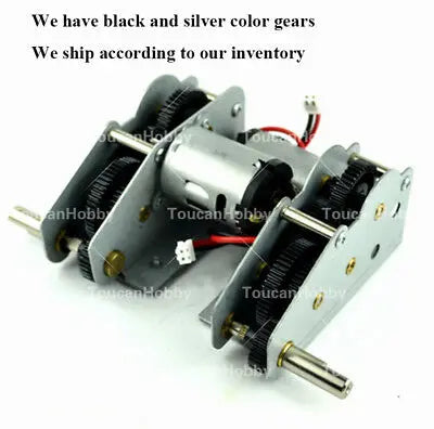 HENG LONG ML 49mm Full Metal Steel Gearbox for 1/16 RC Tank 3818 Tiger I 3819 German Panther 3848 Panzer III L 3849 3858 3859