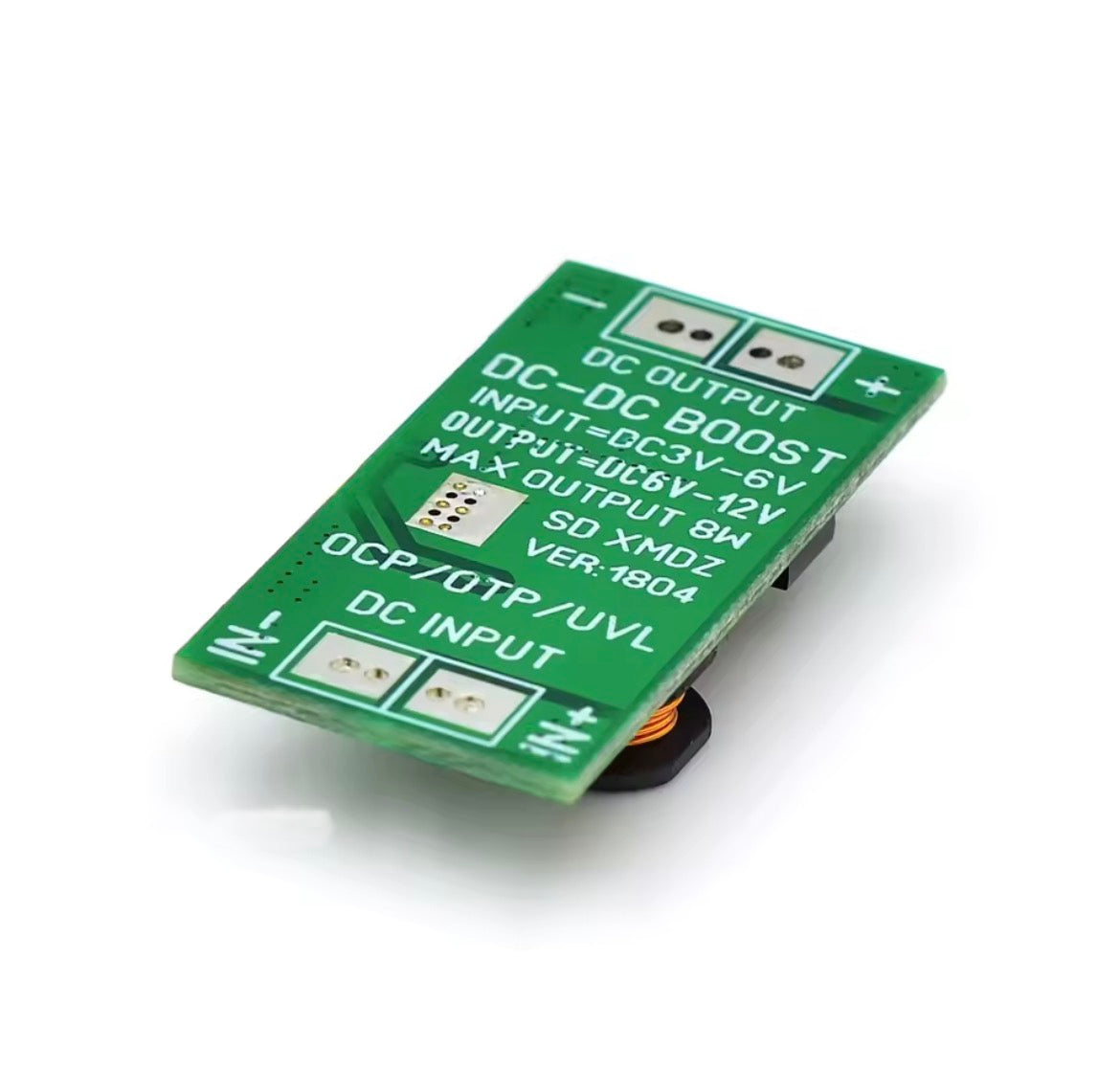 Fuente elevadora Módulo elevador Step up DC-DC de 8W, convertidor de 5V a 12V.