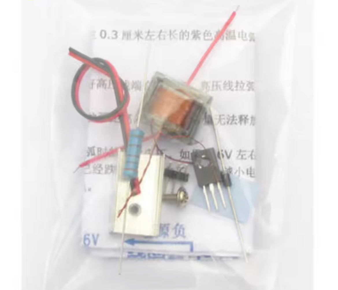 Encendedor eléctrico Inversor generador de alta presión de arco, módulo de bobina, kit DIY